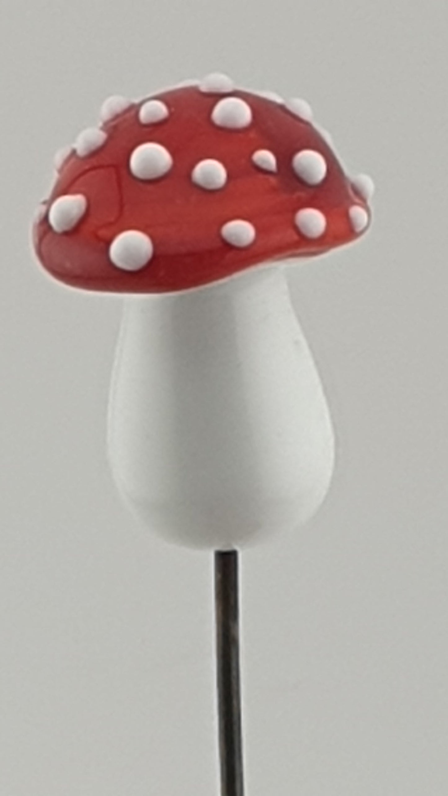 Champignon en verre filé
