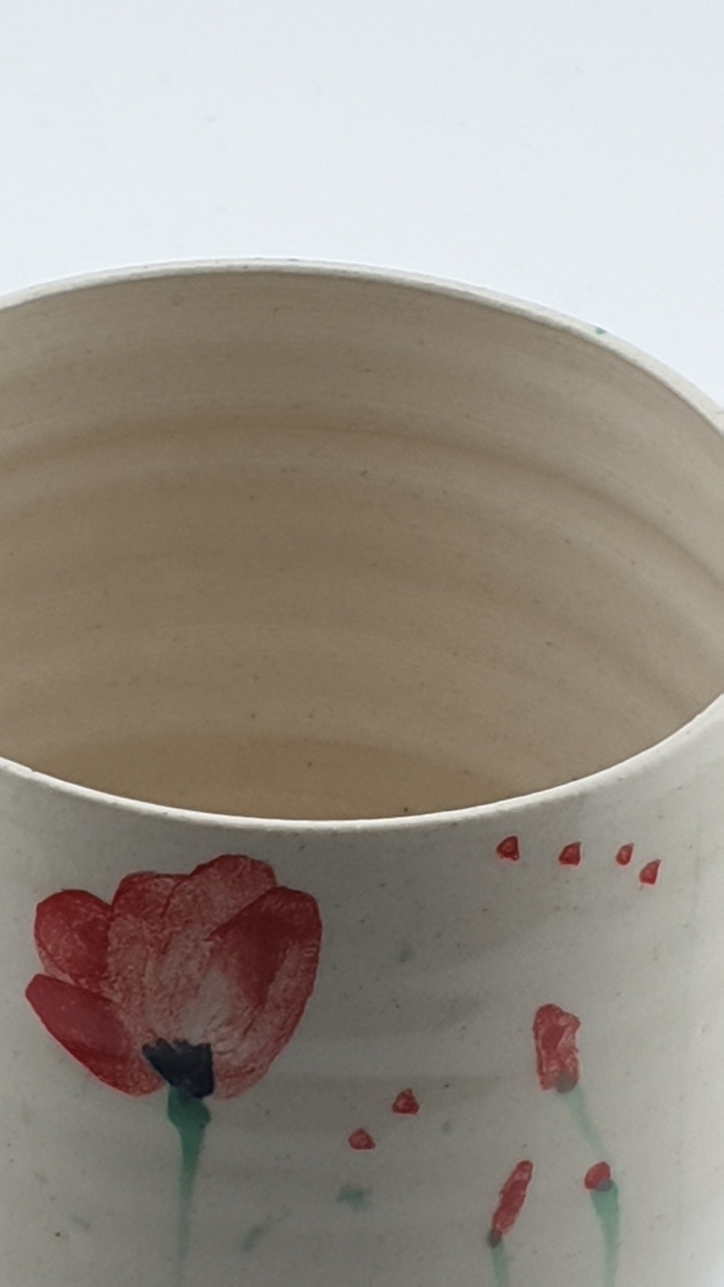 Tasse à expresso - Collection Éclosion de Coquelicots