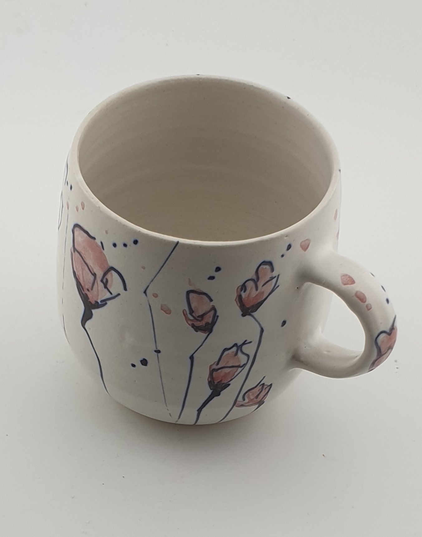 Tasse en grès - Collection Éclosion poudrée
