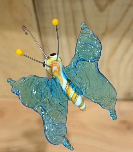 Papillon en verre filé