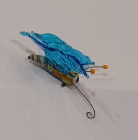 Papillon en verre filé